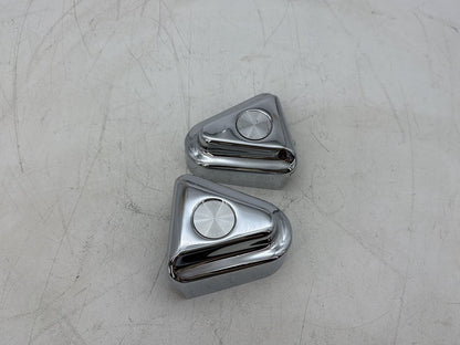 1997 Harley Softail FLSTC Heritage Classic Rear Wheel Axle Nut Covers Caps