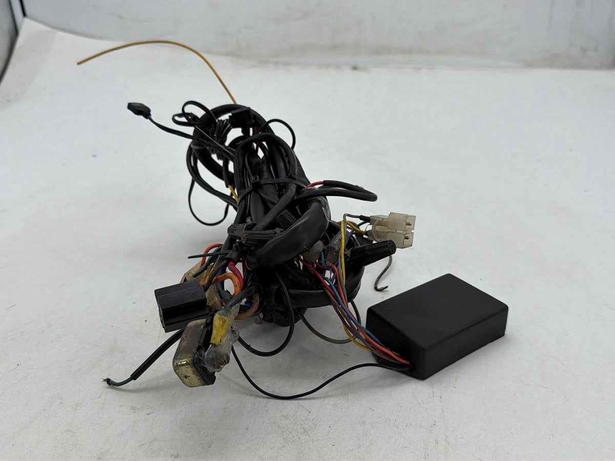 90 Harley Electra Glide Touring Sport OEM Wire Wiring Harness Plug In Connectors