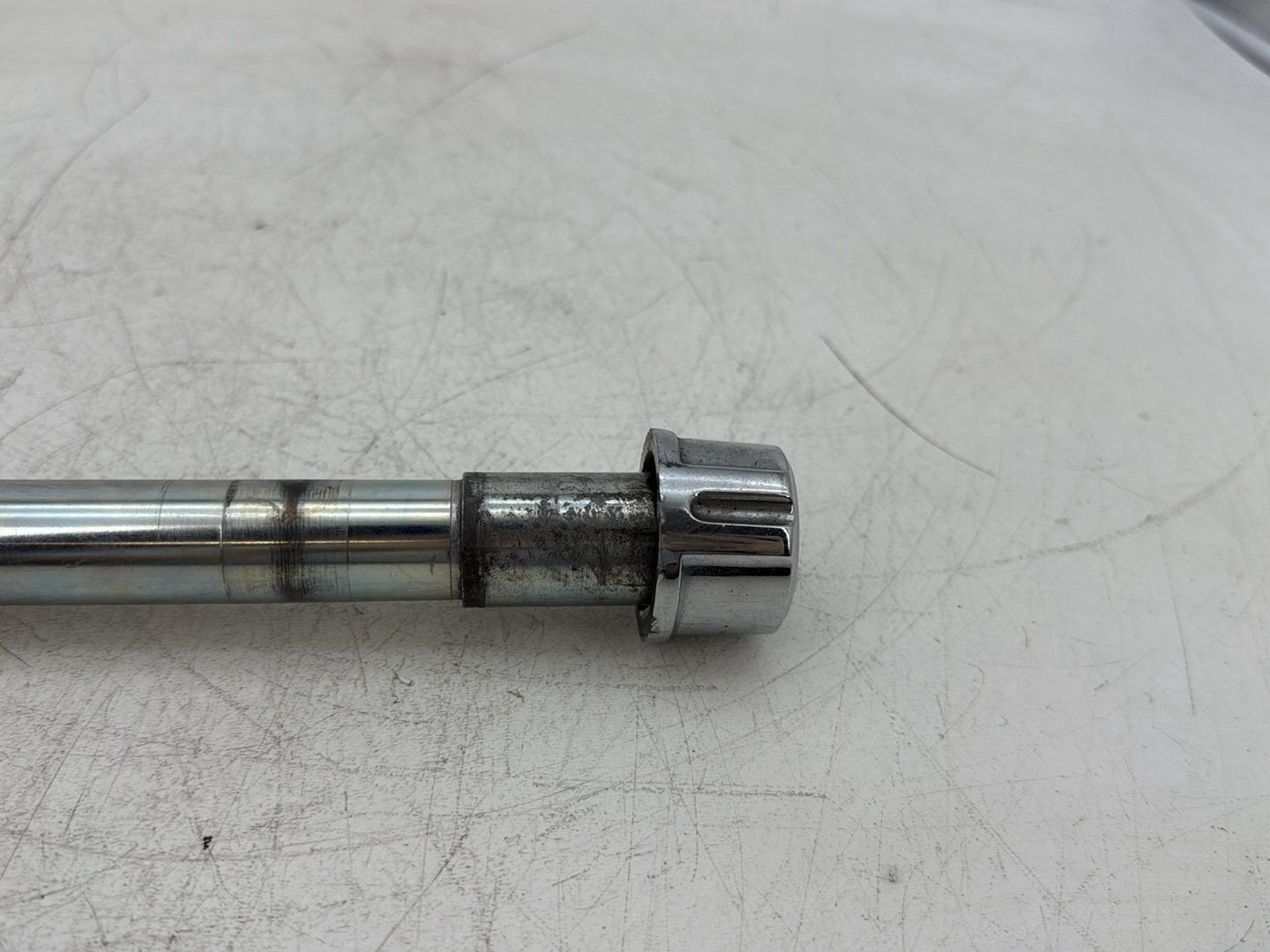 2006 Harley Electra Glide Touring Classic FLHTCI OEM Front Wheel Axle Bolt Shaft