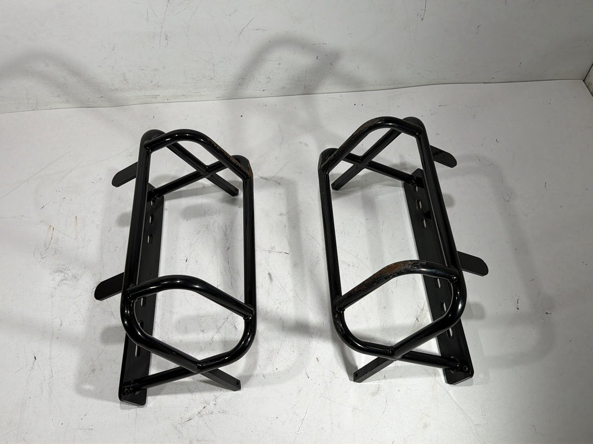 2007 Harley Dyna Street Bob FXDBI Rear Left Right Saddlebag Guard Rails Bar SPWM