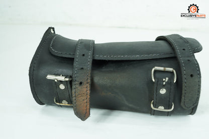 1991 - 2003 Harley-Davidson Sportster  Front Onboard Tool Bag Leather Storage Leather