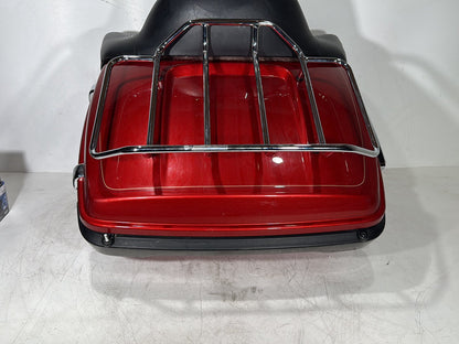 2008 - 2016 Harley-Davidson Touring Electra Glide Ultra Pass Backrest Tour Pak Luggage NOKey w/ Audio Left Right Rear Sound Speakers