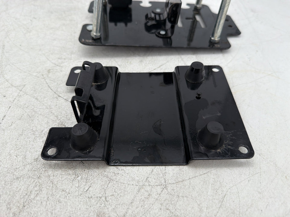 2002 Harley Dyna Wide Glide OEM Electrical Panel Holder Bracket Carrier Caddy