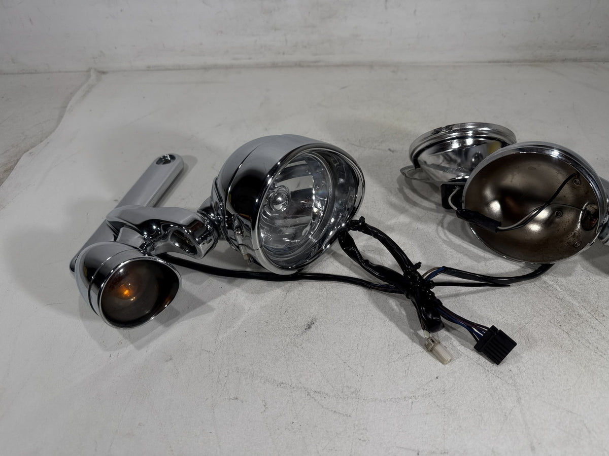 04 Harley Electra Glide CVO Screamin OEM Front Left Right Turn Signal Indicators