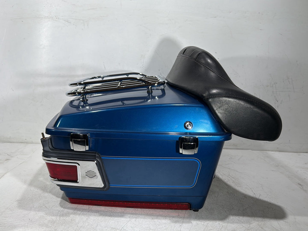 2006 Harley Electra Glide Touring Ultra FLHTCUI OEM Pass Backrest Tour Pak Luggage NOKey