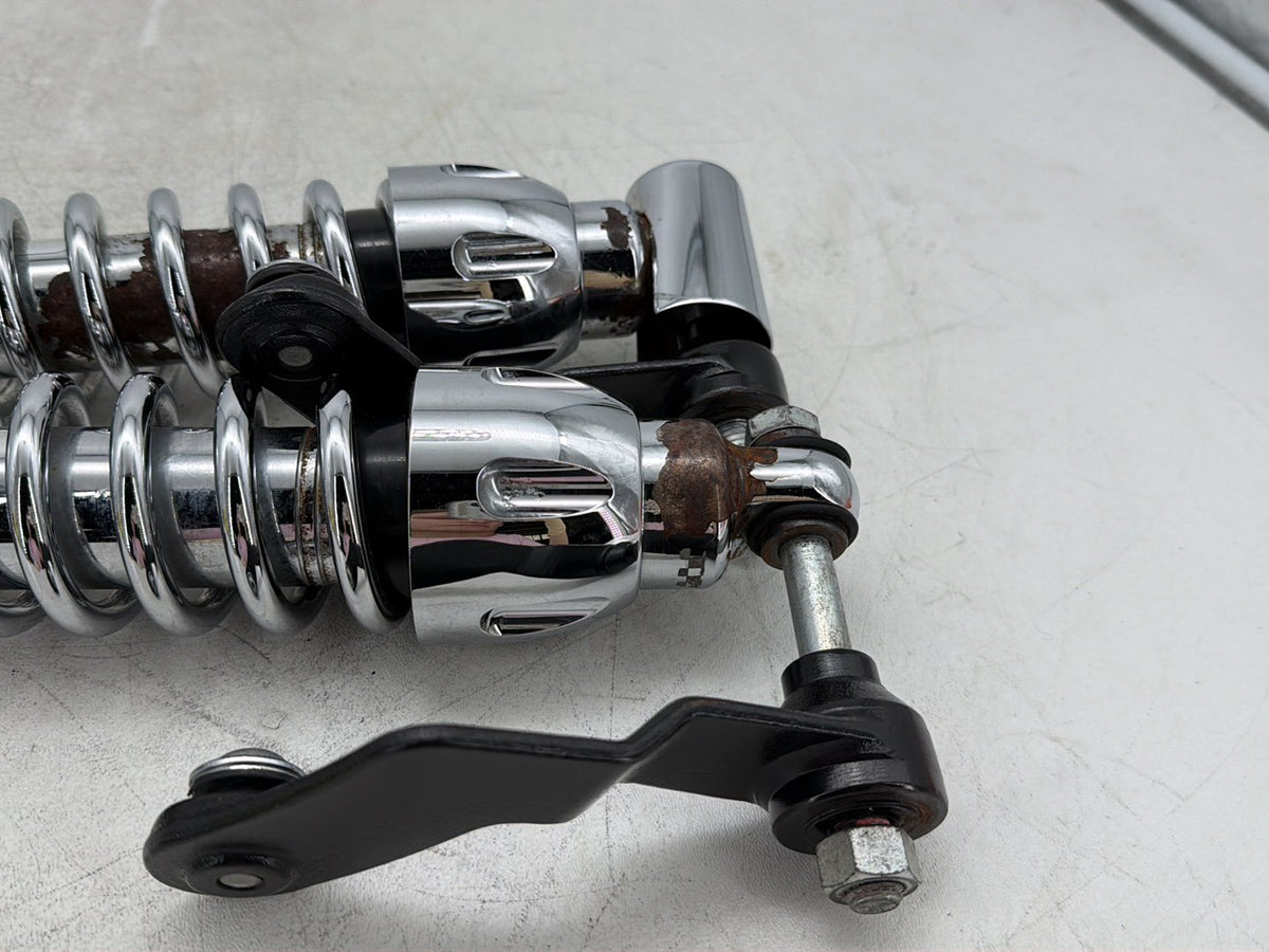 2014 Harley Dyna Low Rider FXDL Rear Left Right Shock Absorbers Progressive 14"