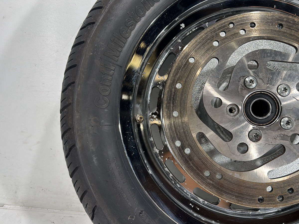 2006 Harley Sportster 1200 Custom XL1200C OEM Rear Wheel Rim Tire 43335-05 16"