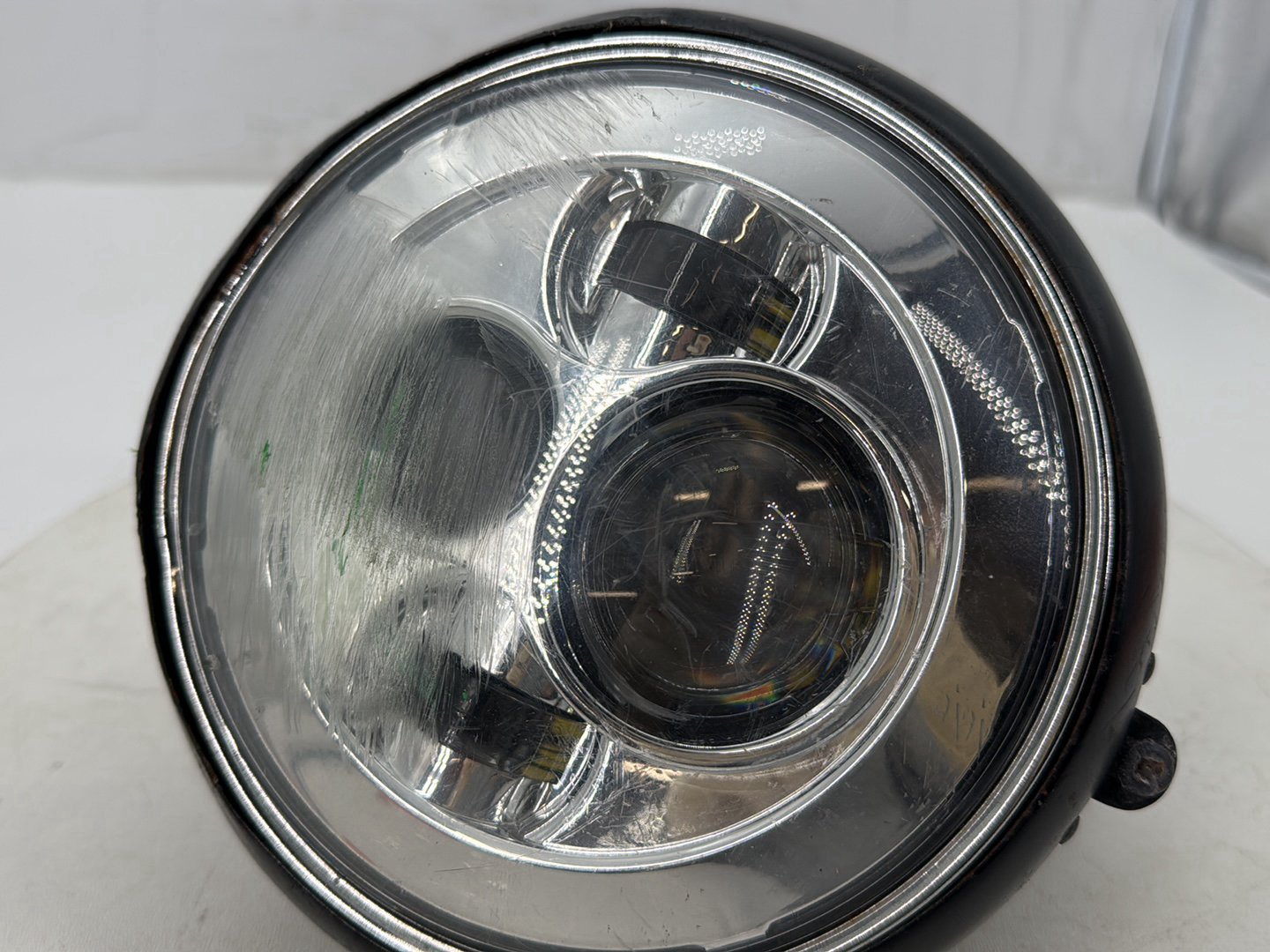 2012 Harley Dyna Fat Bob FXDF 103 OEM Headlight Headlamp Head Lamp Light LED