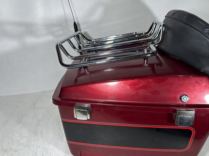 1999 - 2006 Harley-Davidson Touring Electra Glide Classic Pass Backrest Tour Pak Luggage NOKey