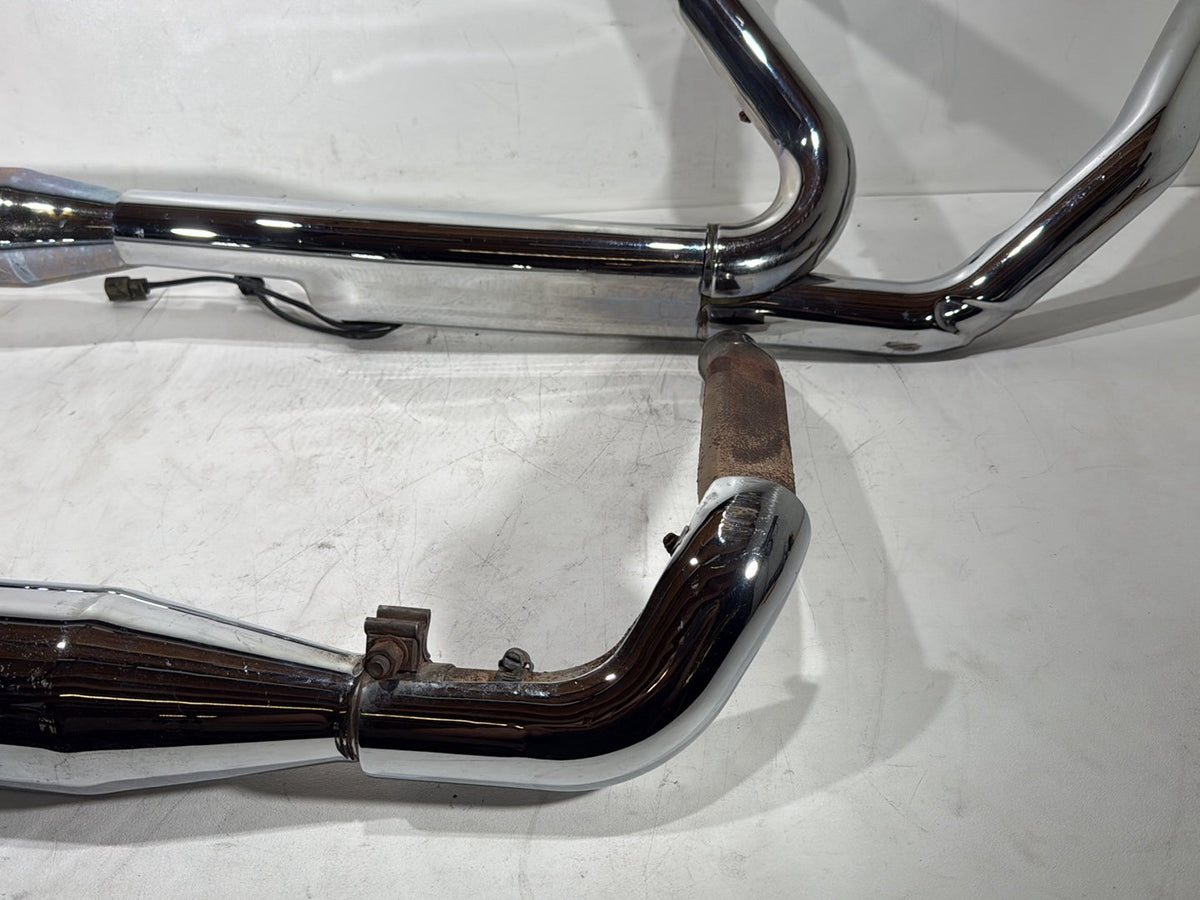 13 Harley Electra Glide Touring Ultra Exhaust Header Pipes Muffler Vance & Hines