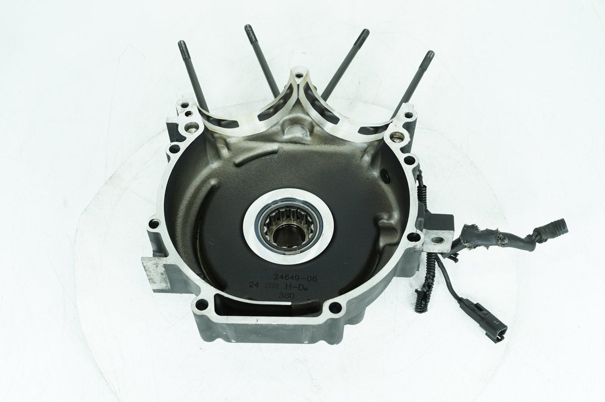 2012 Harley Dyna FXDWG Wide Glide OEM Crankcase Shaft Engine Motor Cover
