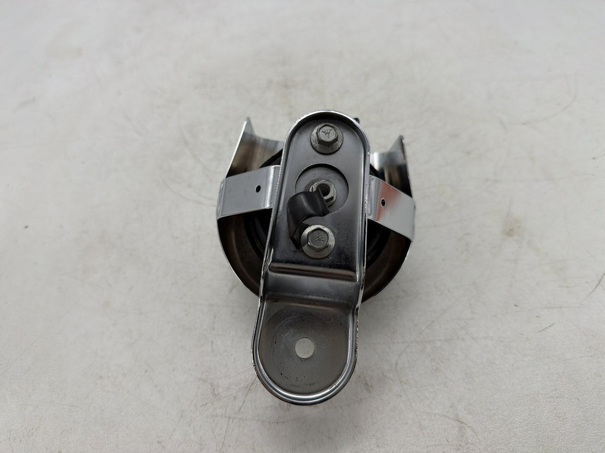 2010 Harley Street Glide Touring FLHX OEM Horn Signal Klaxon Chrome Cover