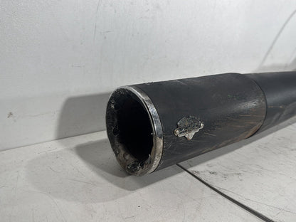 2012 Harley Dyna Fat Bob FXDF 103 OEM Exhaust Header Pipes Muffler Vance & Hines