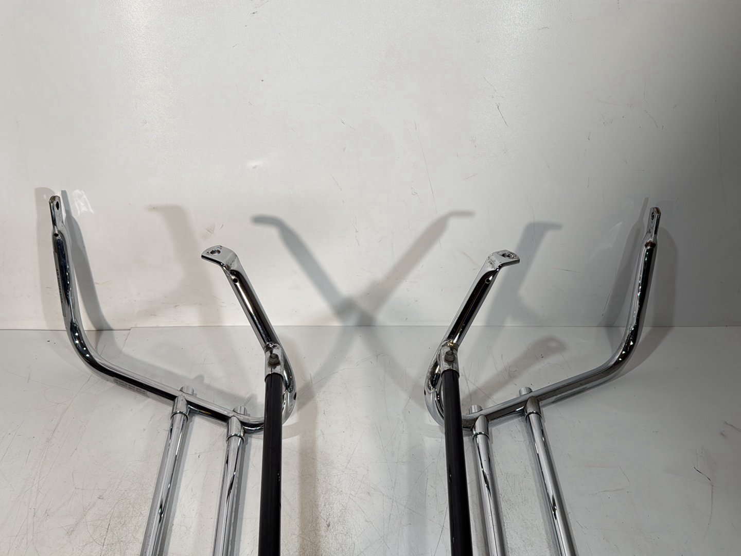 1984 - 1998 Harley-Davidson Touring Electra Glide Classic Rear Left Right Saddlebag Guard Rails Bar  	49193-93