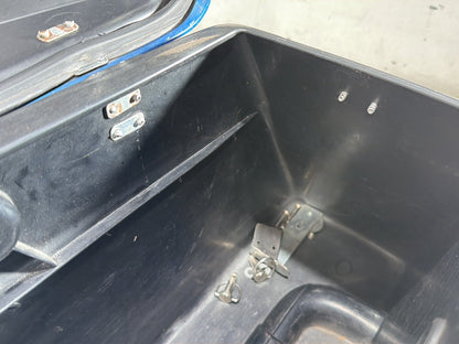 2009 Harley Road King Touring Police OEM Left Right Saddlebags Luggage NOKey