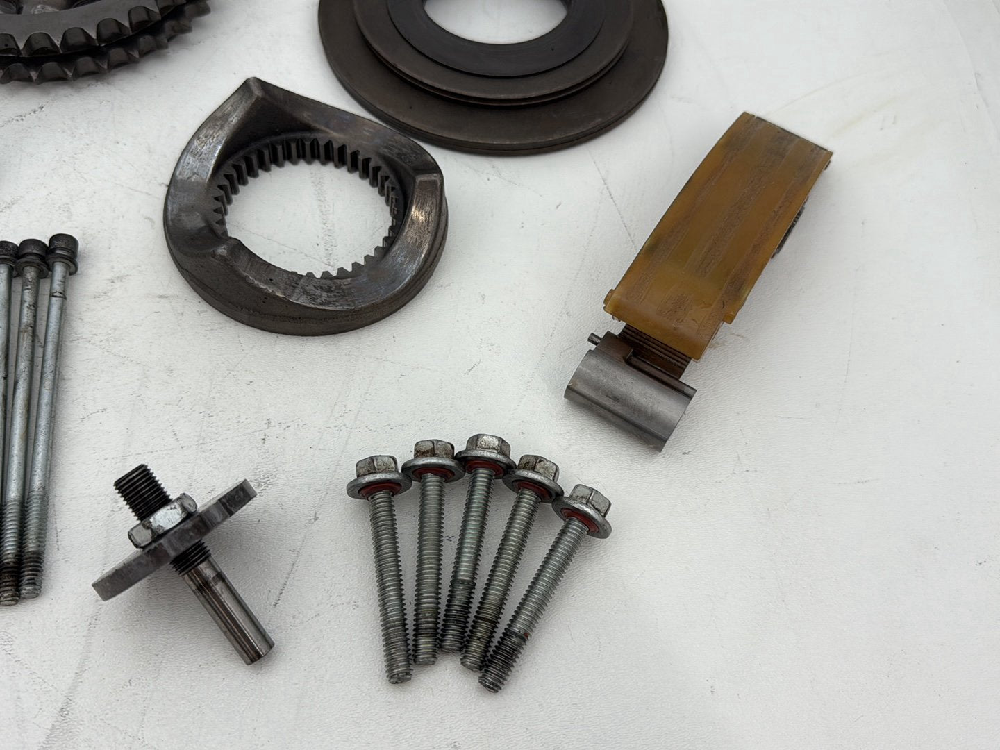 2011 Harley Electra Glide Ultra FLHTK OEM Clutch Basket Chain Tensioner Kit
