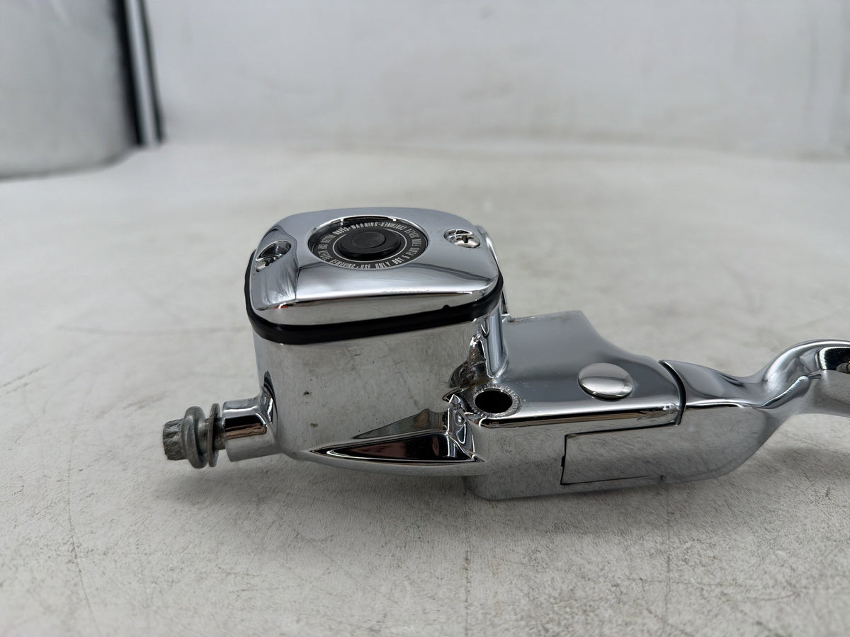 2004 Harley Electra Glide CVO Eagle Front Left Hand Clutch Lever Master Cylinder