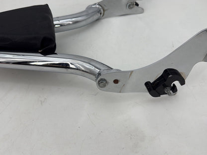 2013 Harley Street Glide Touring FLHX OEM Rear Sissy Bar w/ Backrest Cushion Pad