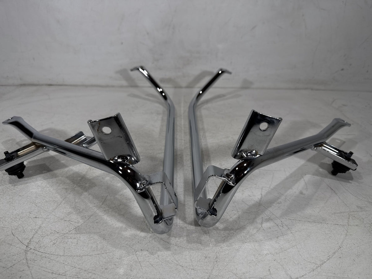 2012 Harley Street Glide Touring OEM Rear Left Right Saddlebag Guard Rails Bar