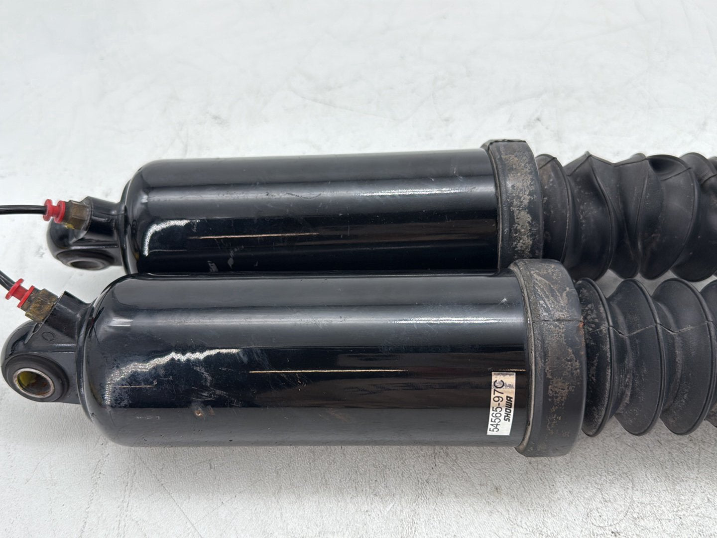 2007 Harley Road King Touring FLHR OEM Rear Left Right Shock Absorbers 13"