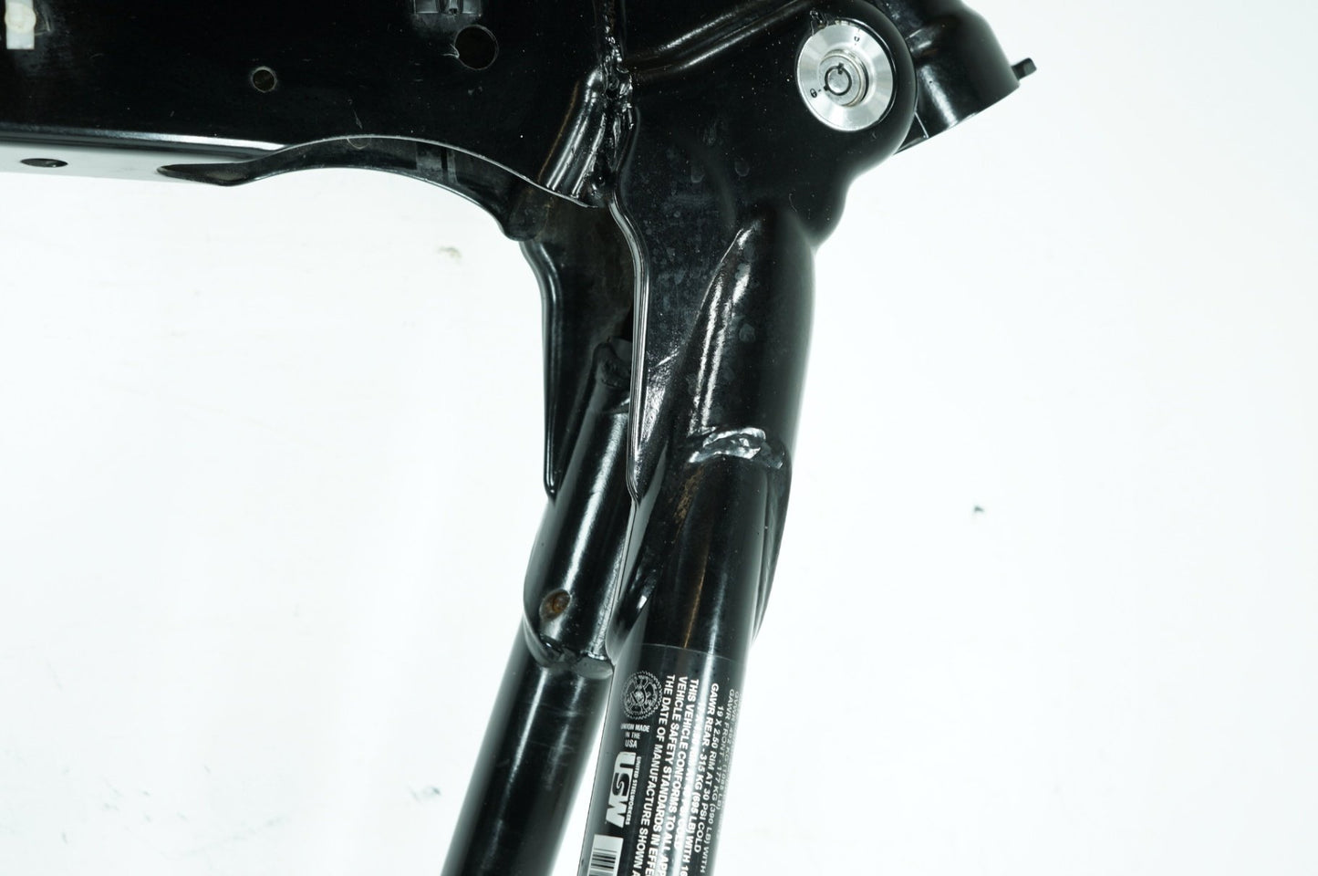 2007 - 2017 Harley-Davidson Dyna Super Glide Custom Body Main Frame Chassis CLN CLR 47745-06B