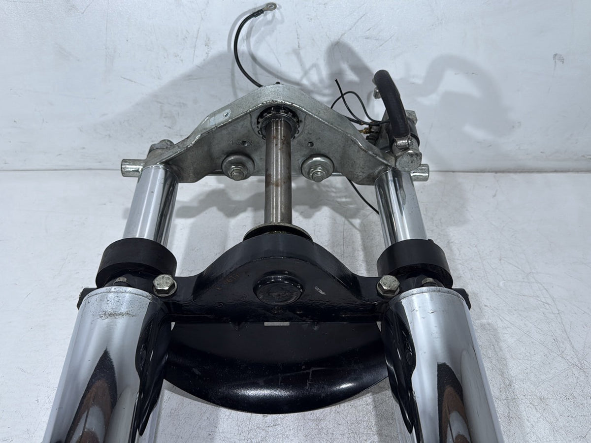 1992 Harley Electra Touring Front Triple Tree Set & LH RH Fork Legs Sliders