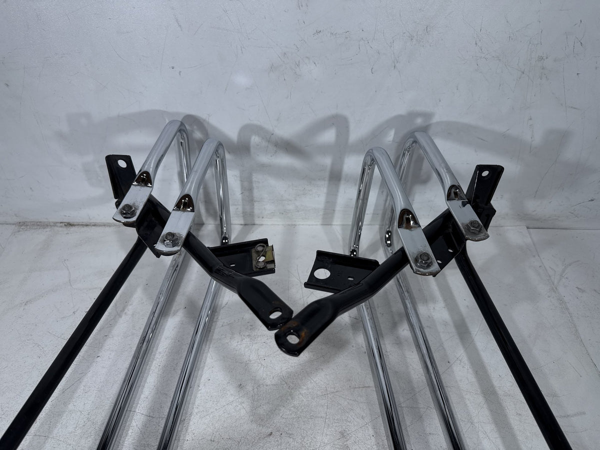 2009 Harley Electra Glide Touring OEM Rear Left Right Saddlebag Guard Rails Bar