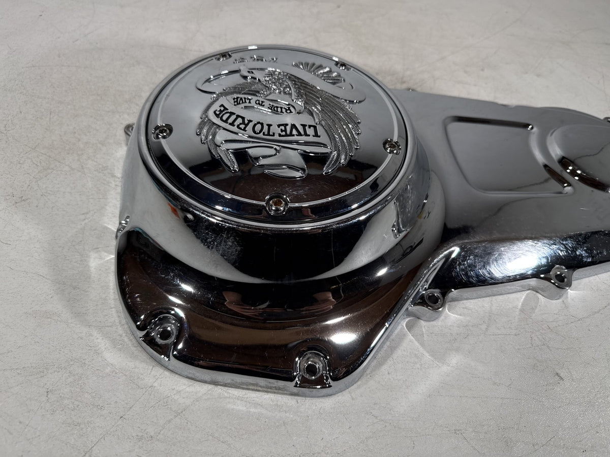 2013 Harley Street Glide Touring FLHX OEM Outer Primary Clutch Cover Eagle