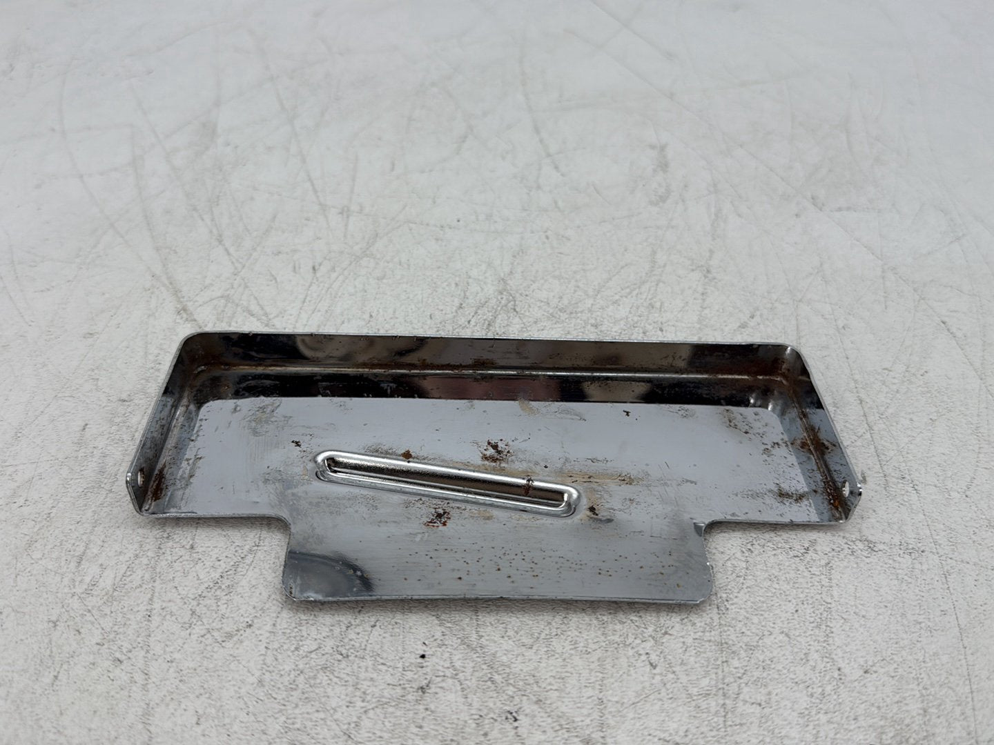 2000 Harley Dyna FXDWG Wide Glide OEM Left Side Battery Cover Trim Panel