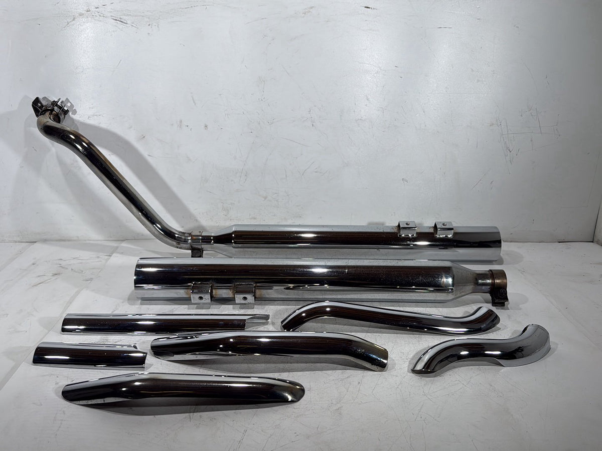 1992 Harley Electra Glide Touring OEM Exhaust 1 Header Muffler Silencer Slip On
