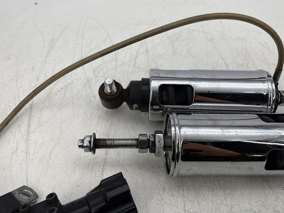 2011 Harley Softail FLSTFB Fat Boy OEM Rear Left Right Shock Absorbers
