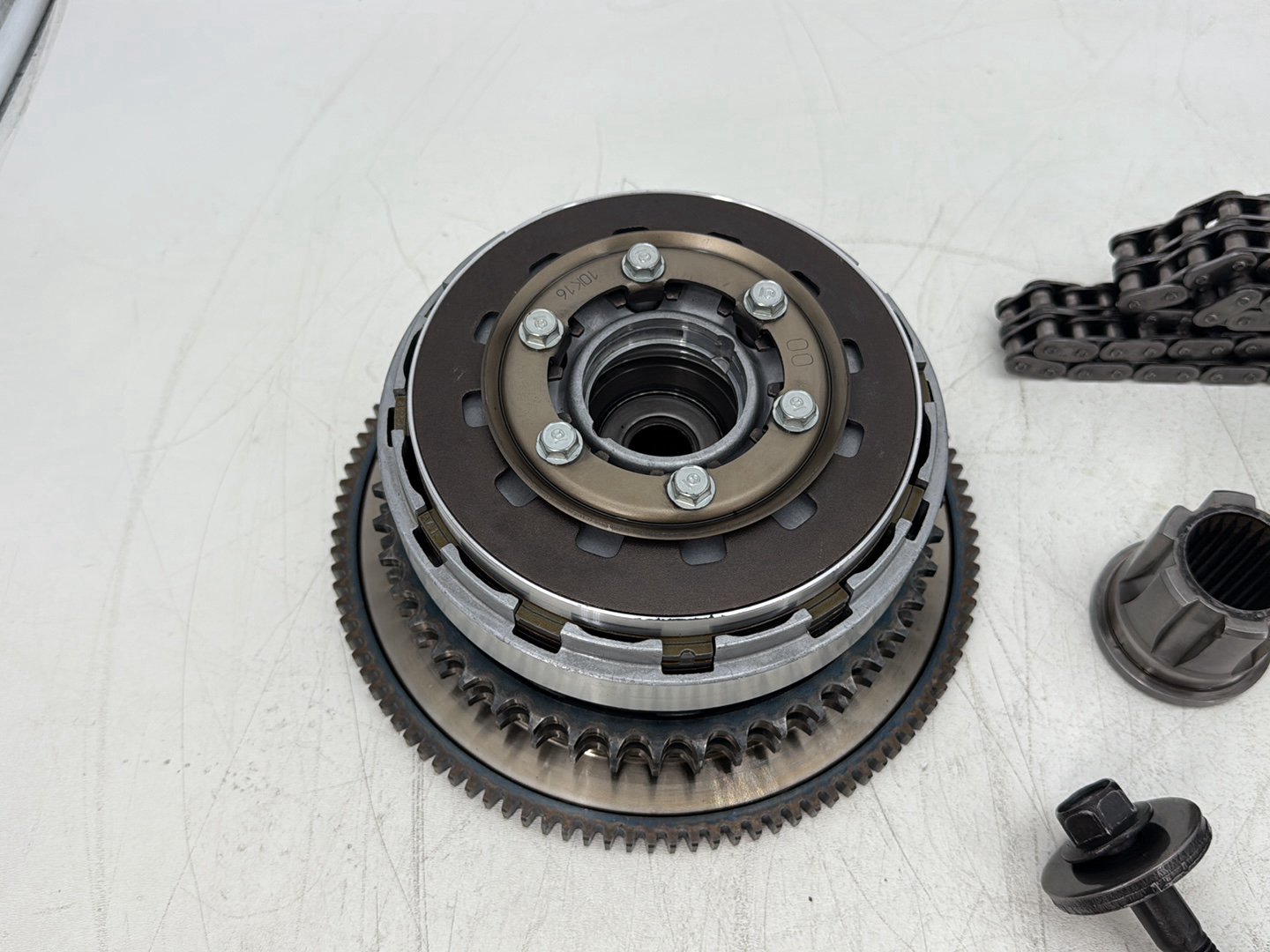 2011 Harley Softail FLSTFB Fat Boy OEM Clutch Basket Chain Tensioner Kit