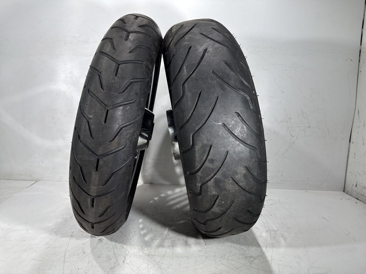 2012 Harley Electra Glide Touring Ultra OEM Front & Rear Wheel Rim Tire 16" 17"