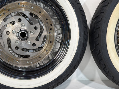 1999 - 2006 Harley-Davidson Touring Electra Glide Classic Front Rear Wheel Rim Tire Spoked 40975-05A