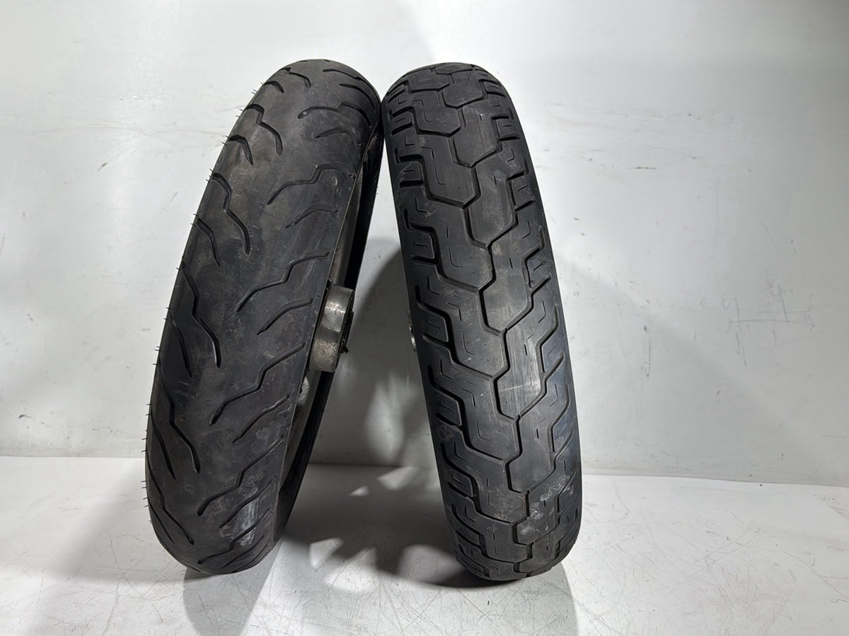2008 Harley Electra Glide Touring Ultra FLHTCU OEM Front & Rear Wheel Rim Tire