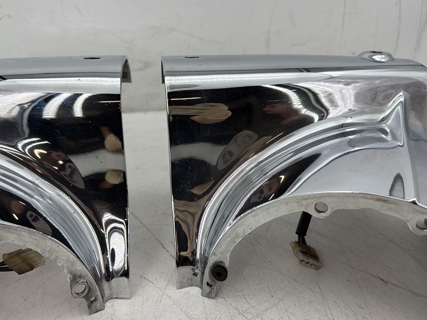 1995 Harley Road King Touring FLHR OEM Left & Right Headlamp Nacelle Covers
