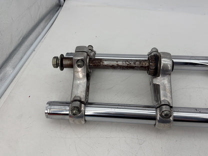 2005 Harley Sportster XL883C 883 Custom OEM Front Triple Tree Set & LH RH Fork Legs Sliders