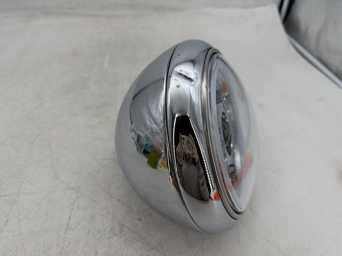 2001 Harley Fat Boy Softail FLSTF OEM Headlight Headlamp Head Lamp Light LED