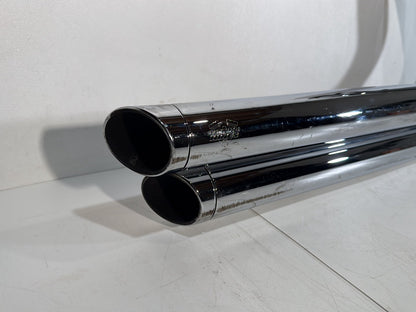 2007 - 2017 Harley-Davidson Dyna Super Glide Custom Exhaust Header Pipes Vance & Hines 65631-06