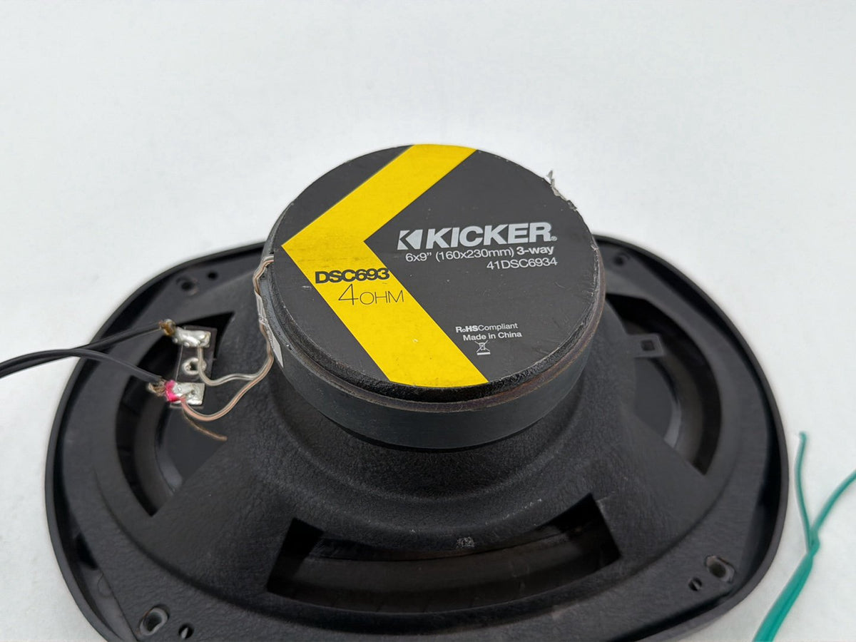 1997 Harley Road King Touring FLHR Left Right Sound Audio Speakers Kicker DSC693