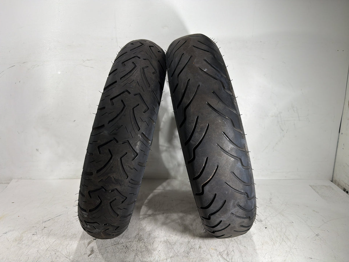 2004 Harley Electra Glide CVO Screamin OEM Front Rear Wheel Rim Tire Spoked 16"