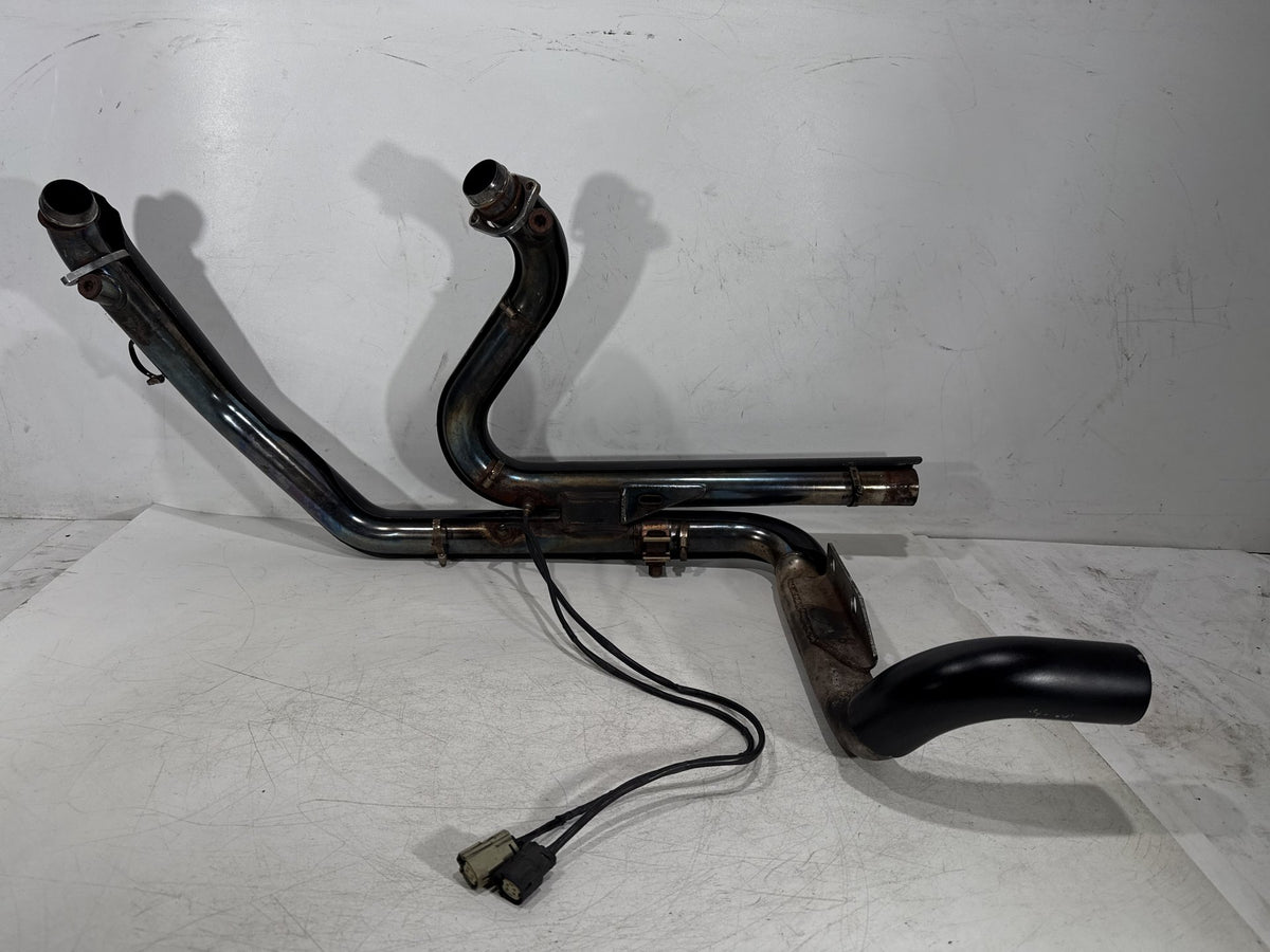 2013 Harley Street Glide Touring FLHX OEM Exhaust Header Pipes Muffler
