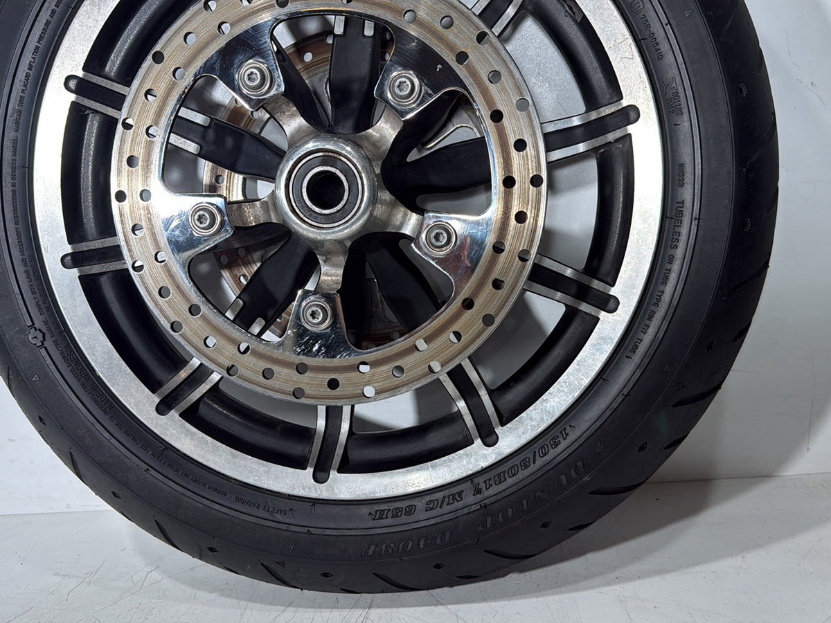 2014 Harley Touring Electra Ultra Front Rear Wheel Rim Tire 130/80B17 180/65B16