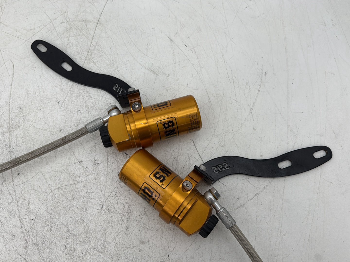 2012 Harley Road Glide Touring FLTRX Custom OEM Rear Left Right Shock Absorbers