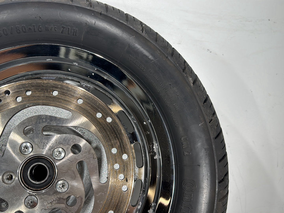 2006 Harley Sportster 1200 Custom XL1200C OEM Rear Wheel Rim Tire 43335-05 16"