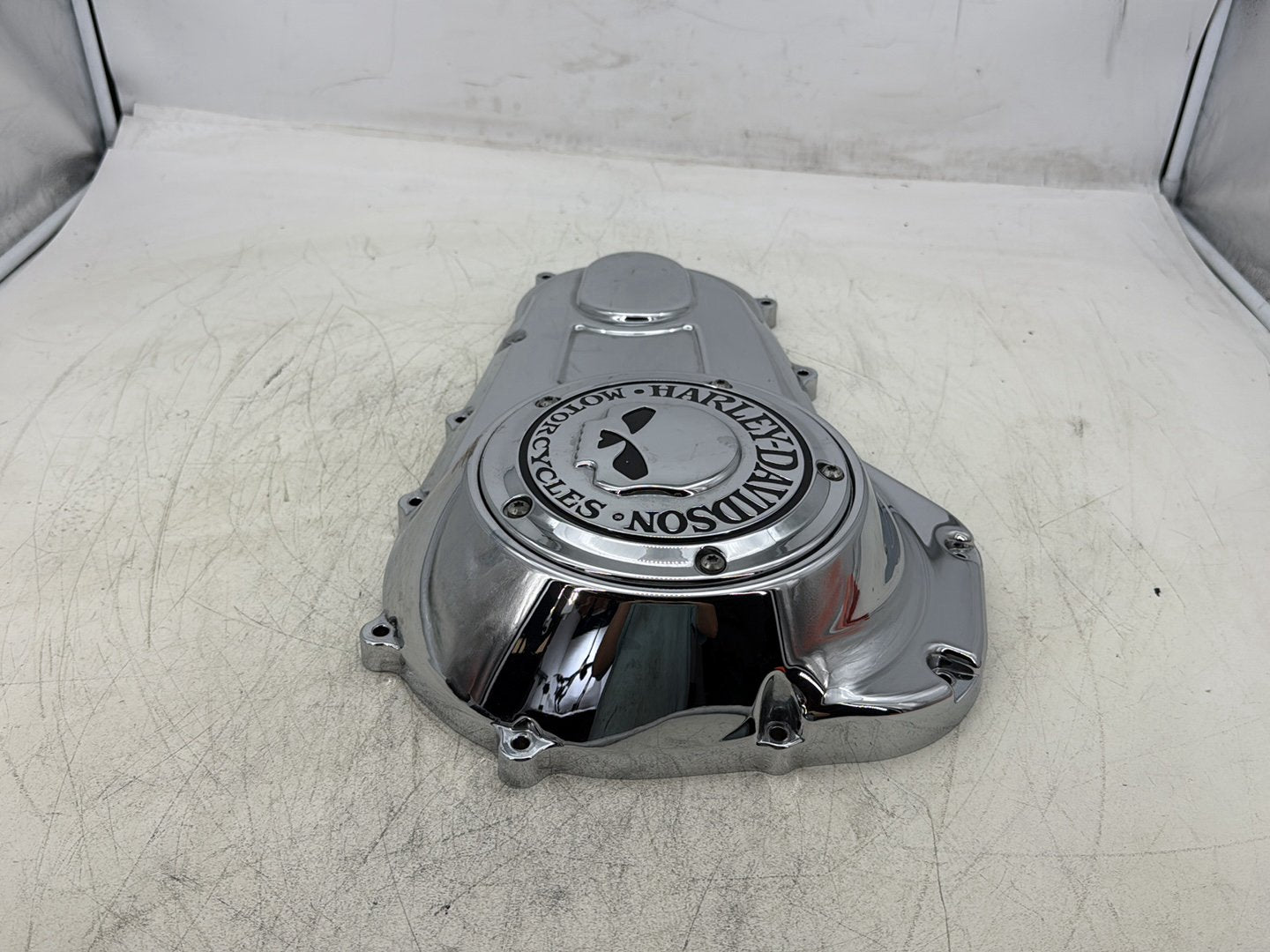 2007 Harley Touring FLHTC Electra Glide Classic OEM Outer Primary Clutch Cover