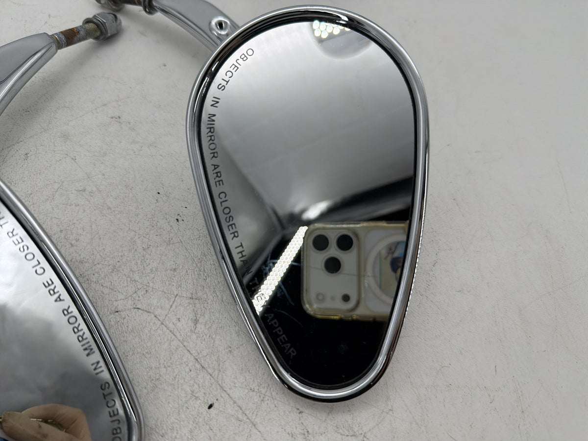 2003 Harley Softail Deuce FXSTDI OEM Left Right Rear View Mirror