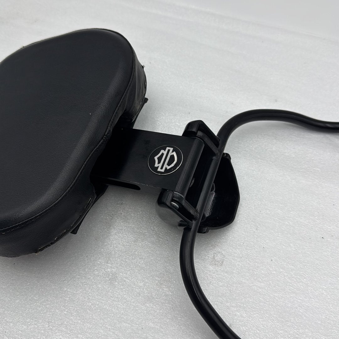 2008 Harley-Davidson Sportster Low Driver Back-Rest Rider Driver Backrest w/ Mounting Bracket Holder
