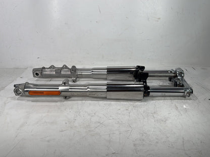 2013 Harley Heritage Softail Classic FLSTC OEM Front Triple Tree Set & LH RH Fork Legs Sliders