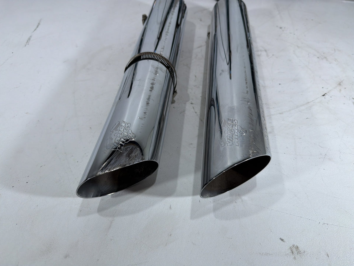 2014 Harley Softail Slim FLS OEM Exhaust Header Pipes Muffler